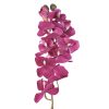 Real touch orchidea vetva, 72cm vysoká - Tmavoružová